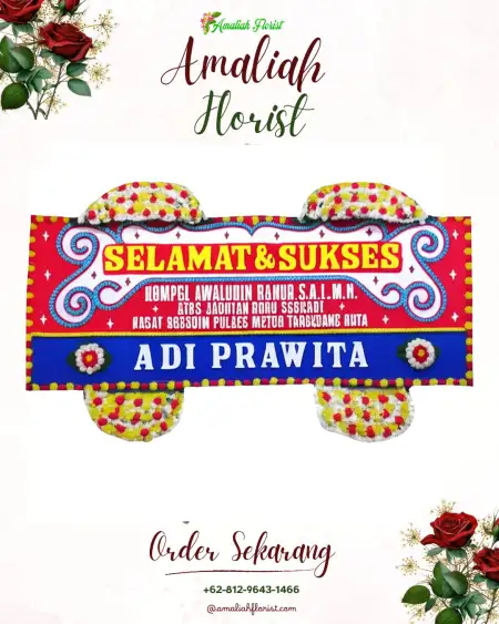 Papan Bunga Ucapan Selamat Batang Masumai